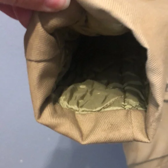 1970s Vintage Cal Craft coat Men's Large L camel tan button front LIKE NEW khaki - Picture 5 of 12